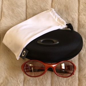 Oakley Orange Jacket Sunglasses - Rare! Authentic!